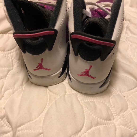 Purple and Pink Jordan 6 - Picture 4 of 4